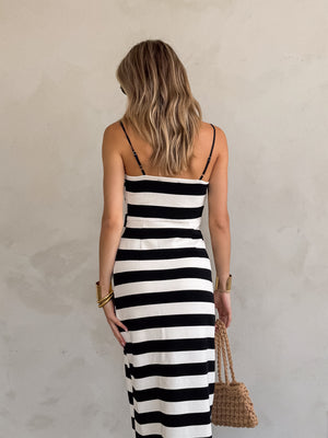 Belize Stripe Maxi Dress