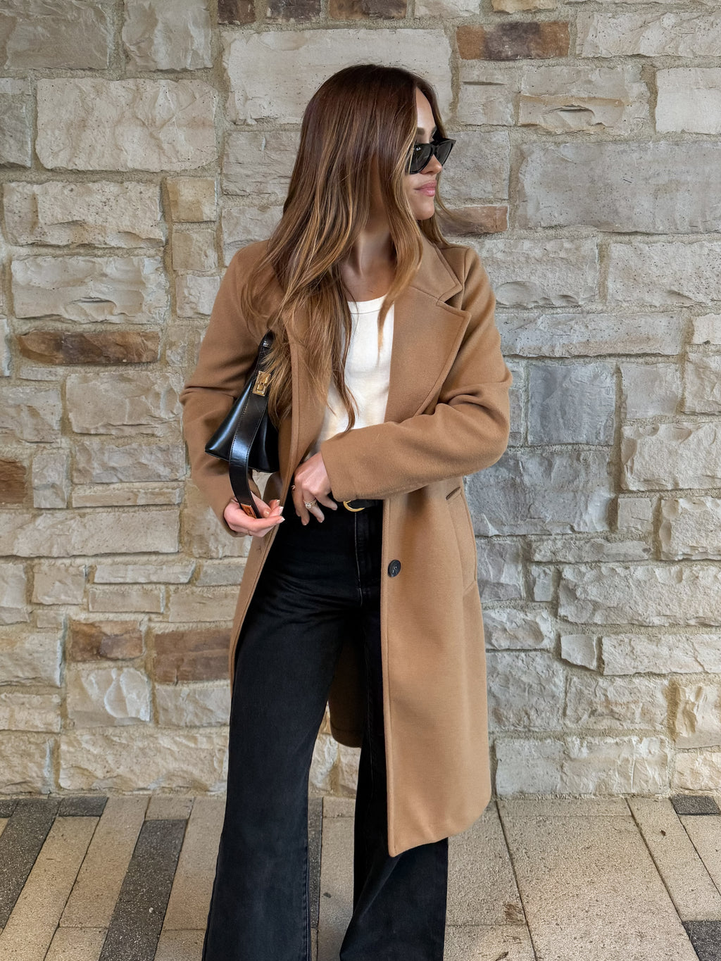 Spiced Latte Coat in Camel