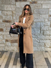 Spiced Latte Coat in Camel