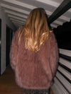 After Party Faux Fur Jacket - Stitch And Feather