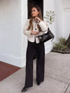 Teagan Faux Suede Jacket