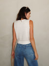 Wisteria Stripe Knit Top - Stitch And Feather