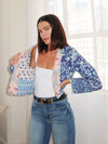 Willa Floral Quilted Jacket - Stitch And Feather