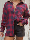 Push it Forward Plaid Flannel - Stitch And Feather