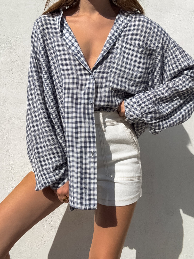 Murphy Plaid Button Down - Stitch And Feather
