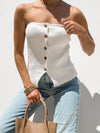 First Class Knit Top in Off White - Stitch And Feather