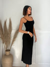 Kylie Ribbed Midi Dress - Stitch And Feather
