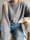 Stardust Color Block Sweater - Stitch And Feather