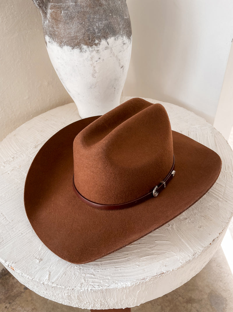 Stitch Detail Cowboy Hat