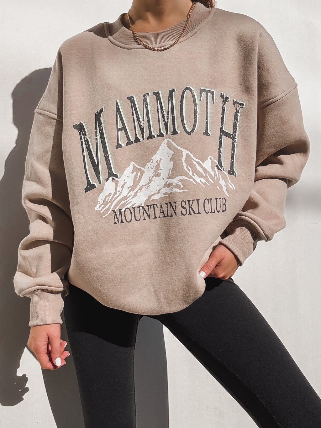 Mammoth Ski Club Sweatshirt - Stitch And Feather