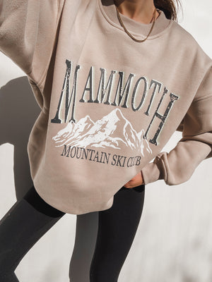 Mammoth Ski Club Sweatshirt - Stitch And Feather