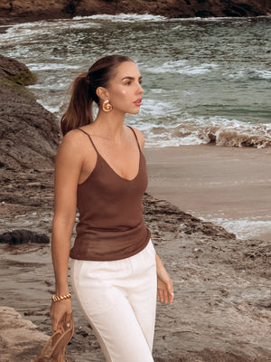 Greer Knit Tank Top - Stitch And Feather