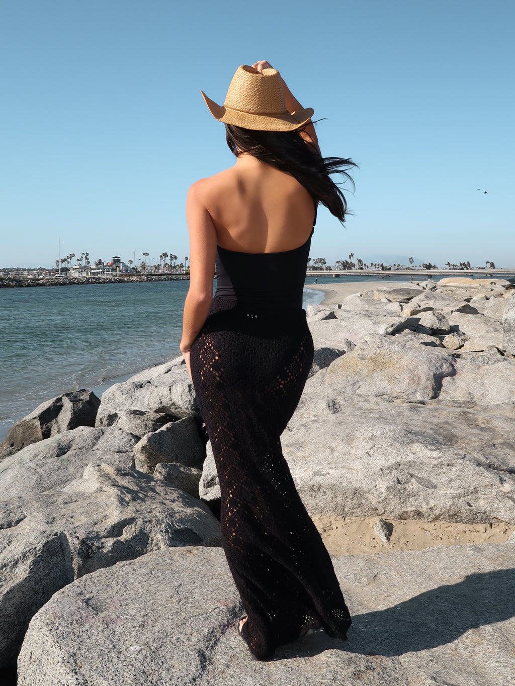 Turks and Caicos Crochet Maxi Skirt - Stitch And Feather