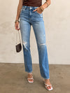 Rio Straight Leg Jeans - Stitch And Feather