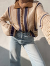 Noah Crochet Button Down