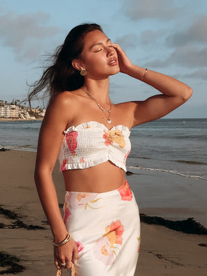 Dolce Vida Floral Tube Top