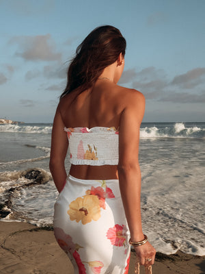 Dolce Vida Floral Tube Top