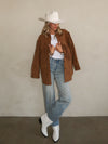 Harlow Fringe Suede Jacket