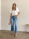 Sierra Slim Wide Leg Jeans
