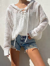 Dawn to Dusk Lace Up Sweater - Stitch And Feather