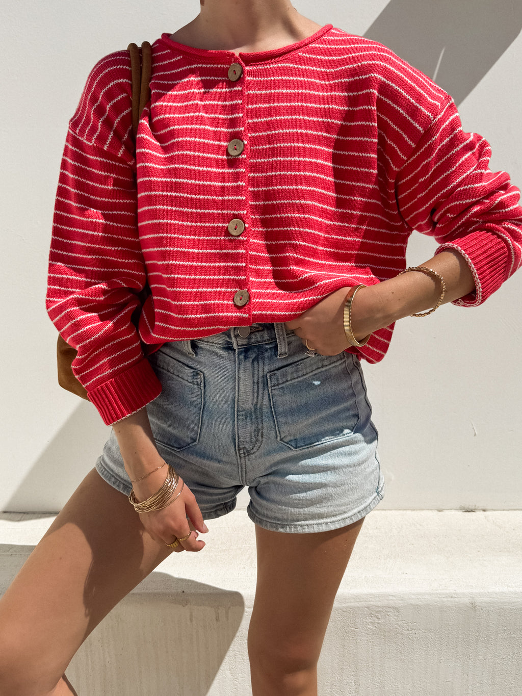 See You Again Stripe Knit Sweater