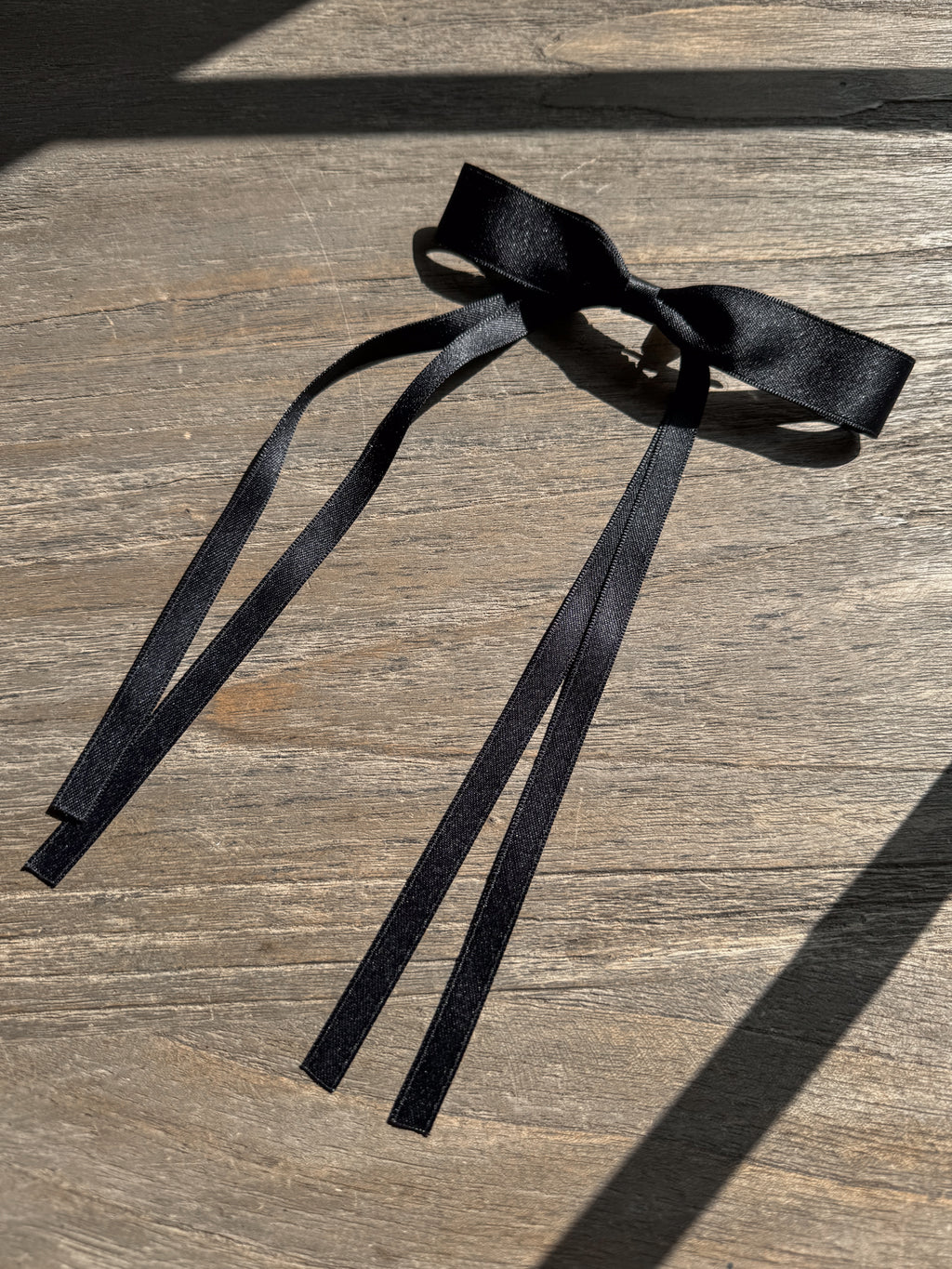 The Girlie Bow in Black - Stitch And Feather