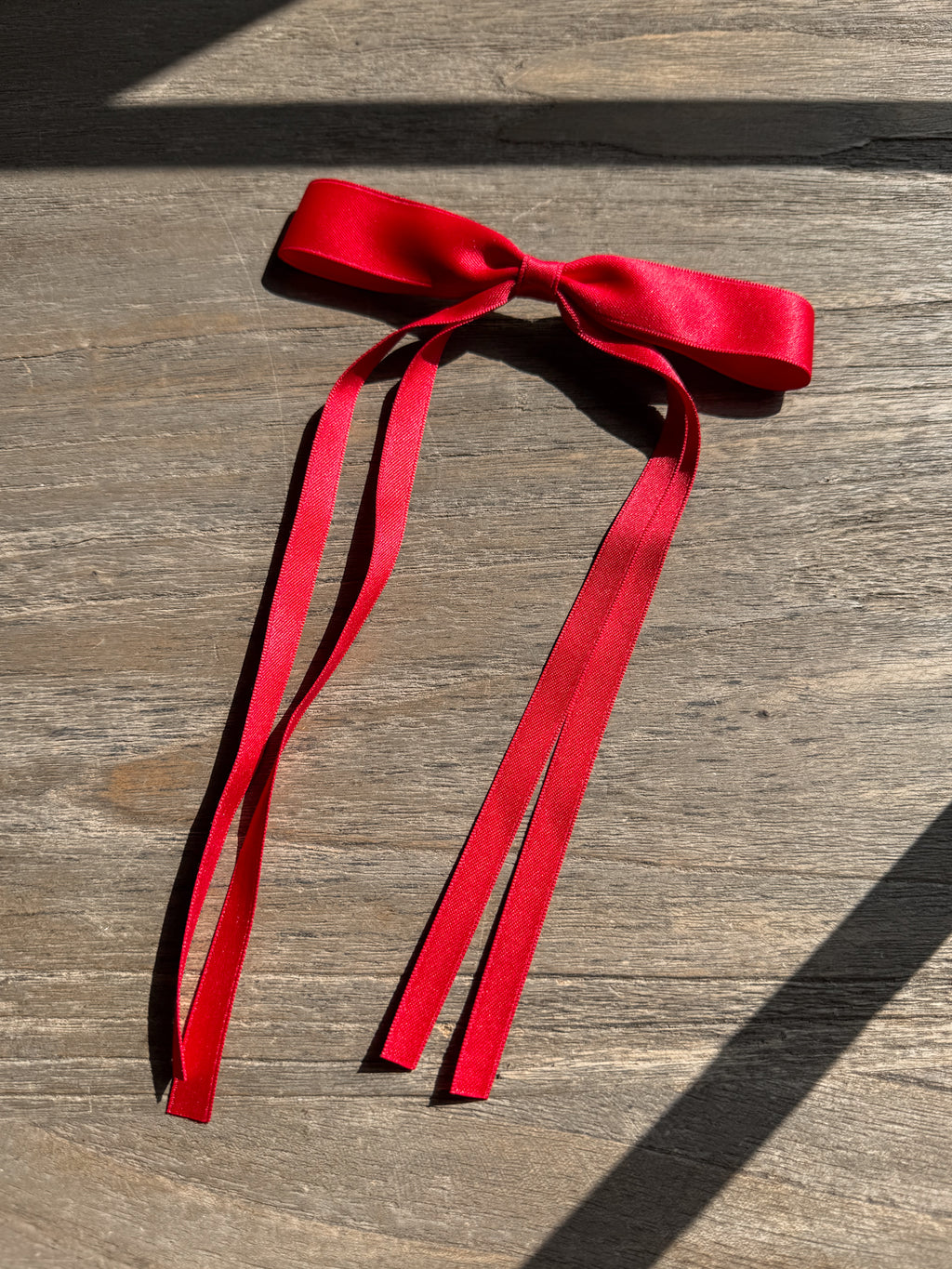 The Girlie Bow in Red - Stitch And Feather
