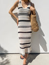 La Palma Knit Midi Dress - Stitch And Feather