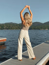 Sunday Morning Wide Leg Pants - Stitch And Feather