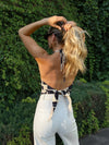 Step Aside Halter Top - Final Sale - Stitch And Feather