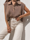 Toasted Coconut Knit Crop Top - Stitch And Feather