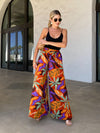 Tropical Dreams Floral Pants - Stitch And Feather