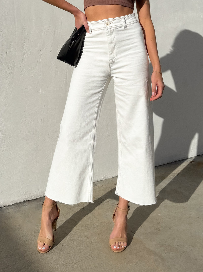 Marleen Wide Leg Jeans - Stitch And Feather