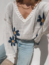 Daisy Baby Knit Sweater - Stitch And Feather