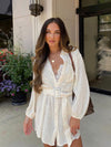 Jetsetter Gauze Mini Dress - Stitch And Feather
