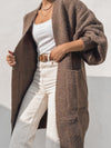 Espresso Martini Soft Knit Cardigan - Stitch And Feather