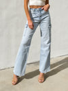 Reverent Cargo Straight Jean - Stitch And Feather
