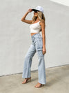 Reverent Cargo Straight Jean - Stitch And Feather