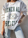 French Alps Graphic Sweatshirt - Stitch And Feather