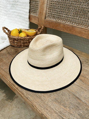 The Clay Straw Fedora - Stitch And Feather