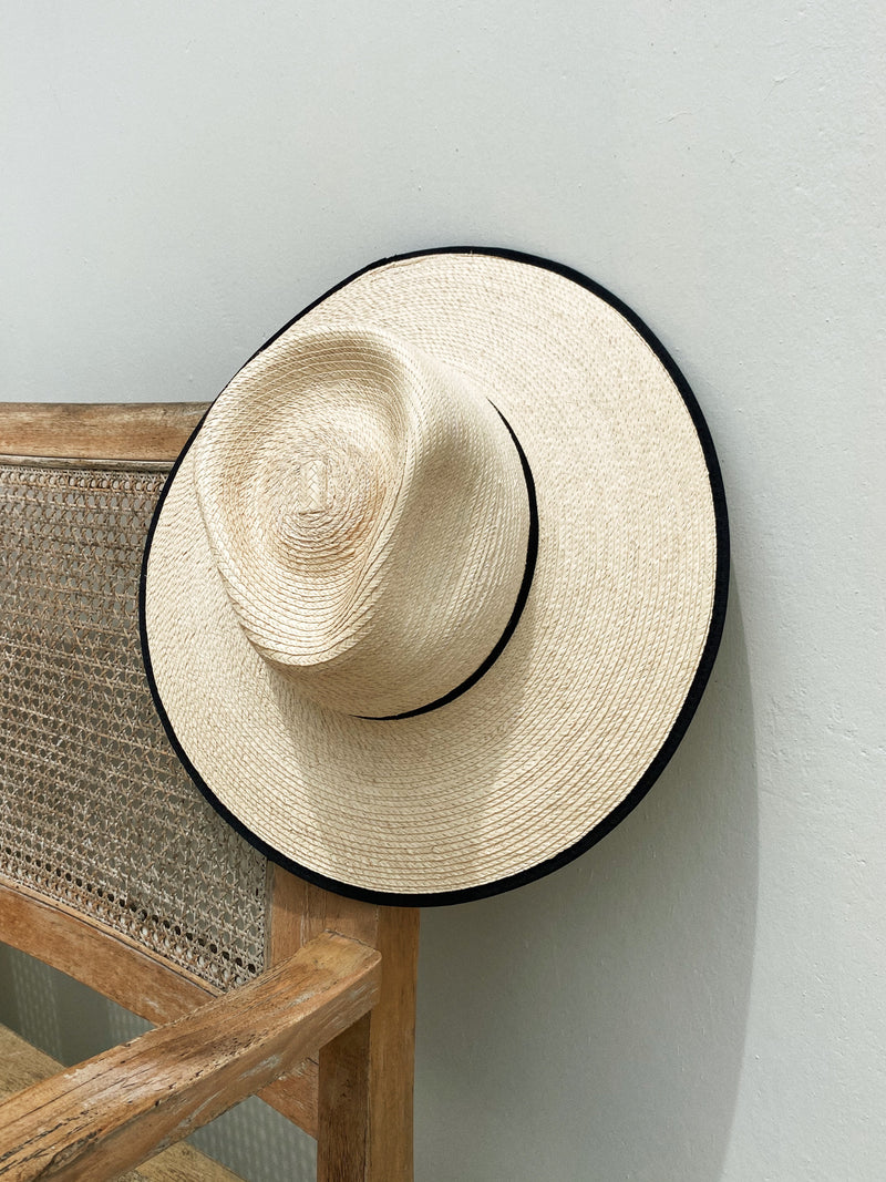 The Clay Straw Fedora - Stitch And Feather