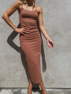 Gingersnap Knit Midi Dress - Stitch And Feather
