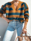 October Skies Stripe Sweater - Final Sale - Stitch And Feather
