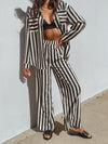 Santiago Stripe Pants - Stitch And Feather