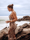 Chasing You Cowl Maxi Dress - Stitch And Feather
