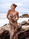 Chasing You Cowl Maxi Dress - Stitch And Feather