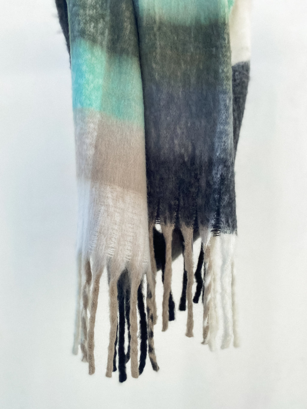 Day Dreams Multi Color Scarf in Black - Stitch And Feather