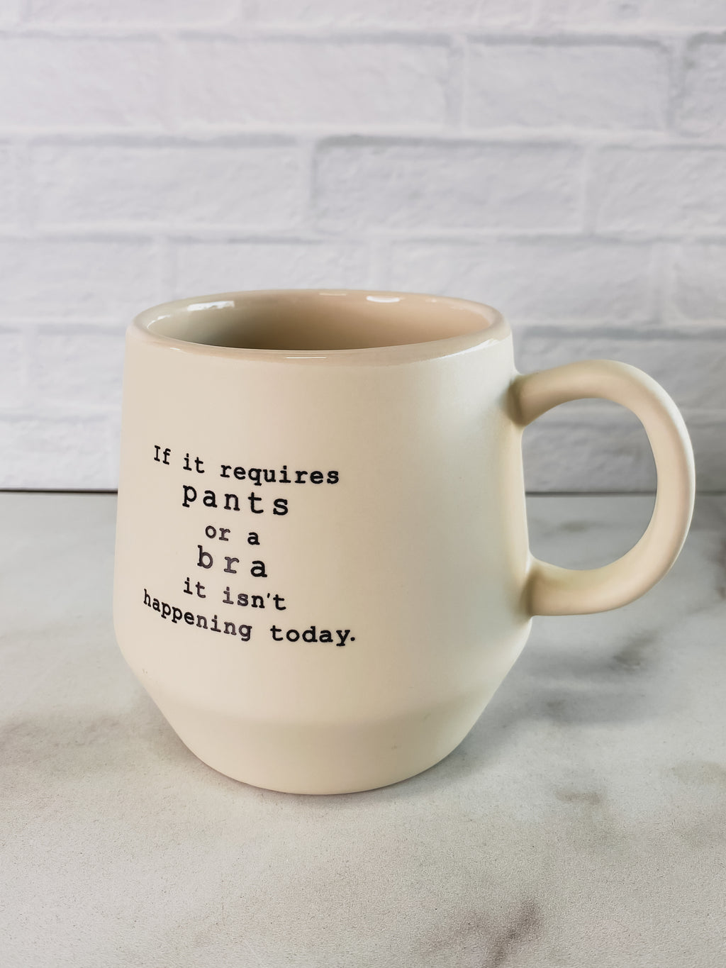 It Isn't Happening Today Mug - Stitch And Feather