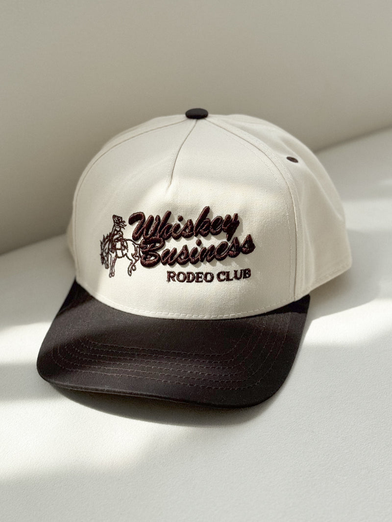 Whiskey Business Rodeo Club Trucker Hat - Stitch And Feather