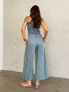 First Place Denim Jumpsuit - Stitch And Feather